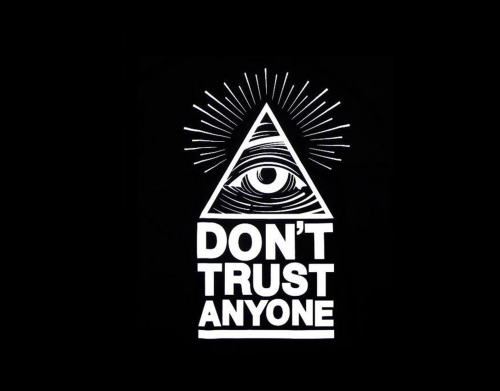 coque Illuminati Dont trust anyone