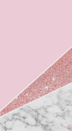 coque Initiale Marble and Glitter Pink