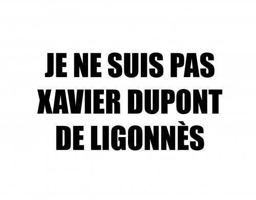 coque Je ne suis pas Xavier Dupont De Ligonnes - Nom du criminel modifiable