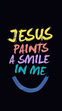 coque Jesus paints a smile in me Bible