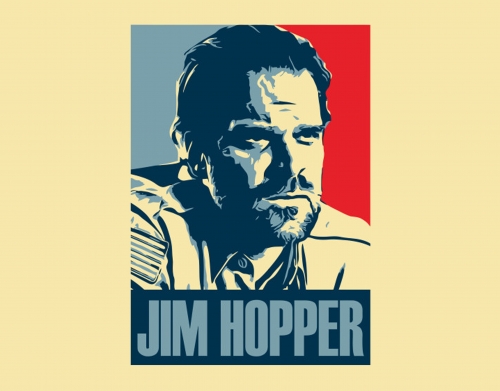 coque Jim Hopper President