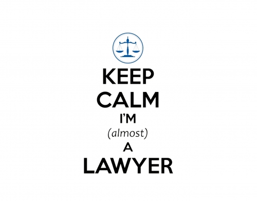 coque Keep calm i am almost a lawyer cadeau étudiant en droit