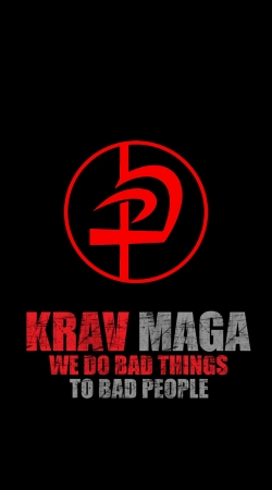 coque Krav Maga Bad Things to bad people