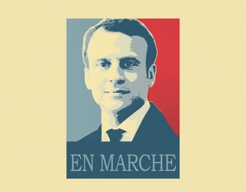coque Macron Propaganda En marche la France