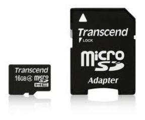 acheter Micro SD 16go Avec Adaptateur Transcend