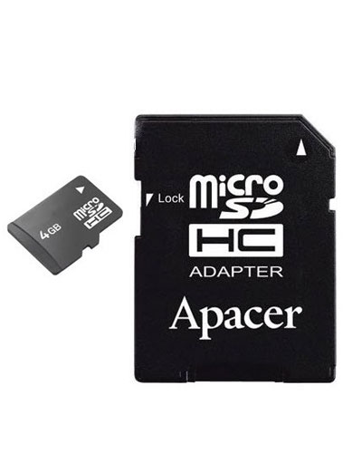 acheter Micro SD 4go Avec Adaptateur
