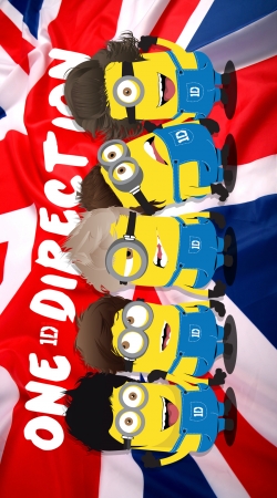 coque Minions mashup One Direction 1D