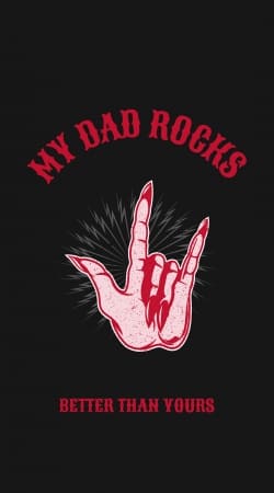 coque My dad rocks