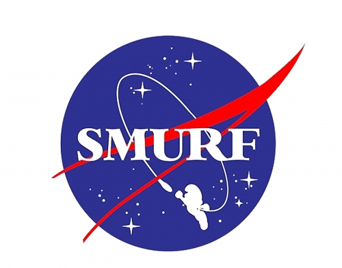 coque Nasa Parodie Smurfs in Space