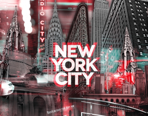 coque New York City II [red]
