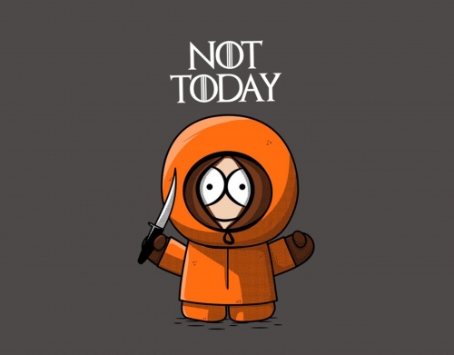 coque Not Today Kenny South Park