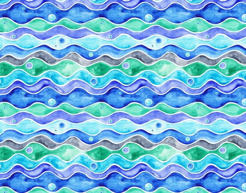 coque Ocean Pattern