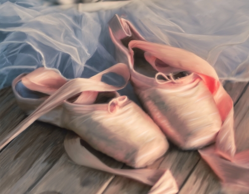 coque Painting ballet shoes and jersey