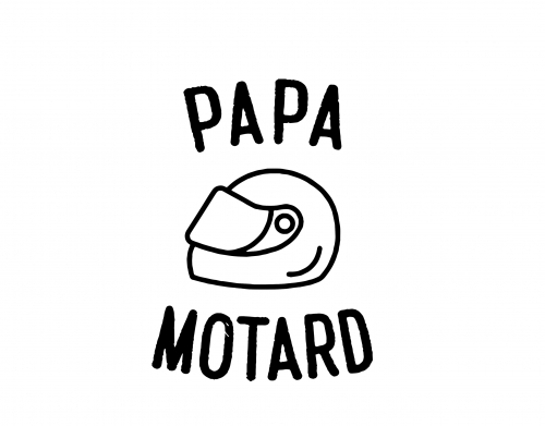 coque Papa Motard Moto Passion