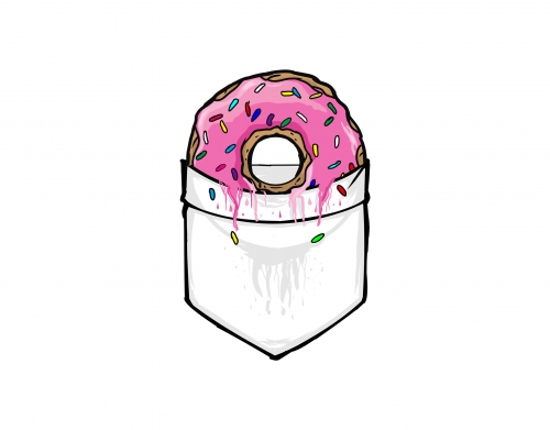 coque Pocket Collection: Donut Springfield