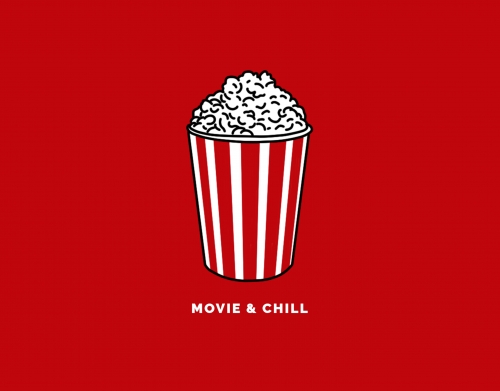 coque Popcorn movie and chill