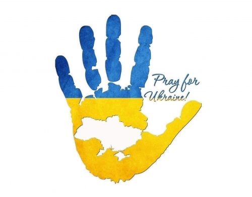coque Pray for ukraine