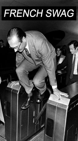 coque President Chirac Metro French Swag