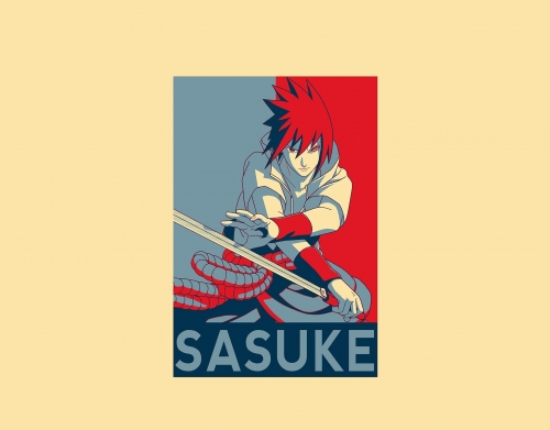 coque Propaganda Sasuke