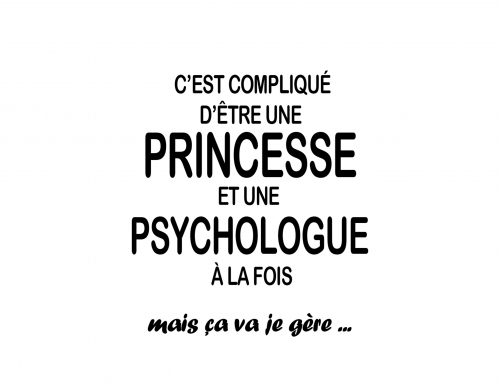 coque Psychologue et princesse