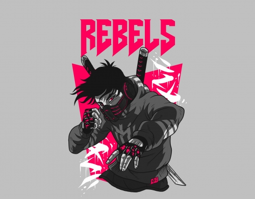 coque Rebels Ninja