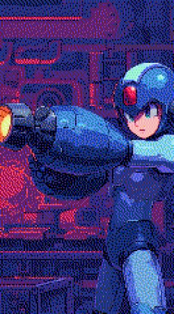 coque Retro Legendary Mega Man