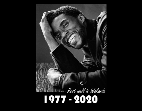 coque RIP Chadwick Boseman 1977 2020