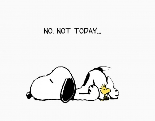coque Snoopy No Not Today
