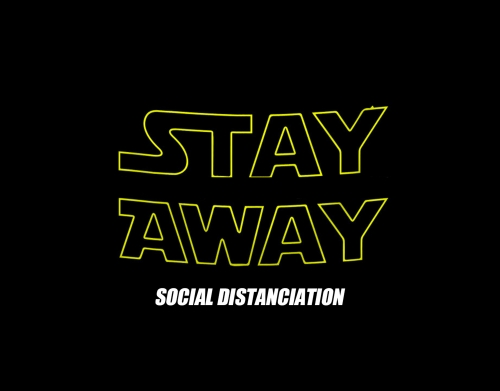 coque Stay Away Social Distance