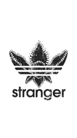 coque Stranger Things Demogorgon Monstre Parodie Adidas Logo Serie TV