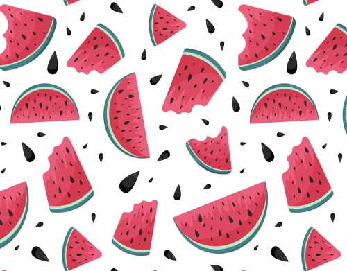 coque Summer pattern with watermelon