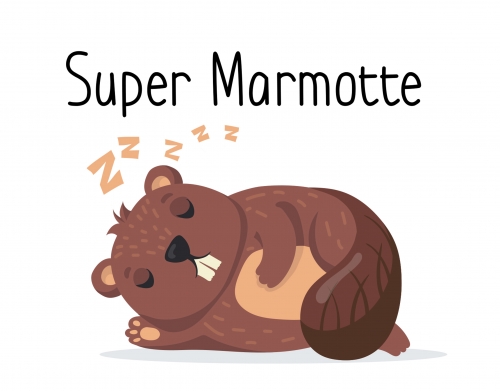 coque Super marmotte