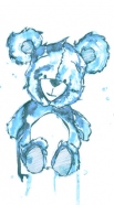 coque Teddy Bear Bleu