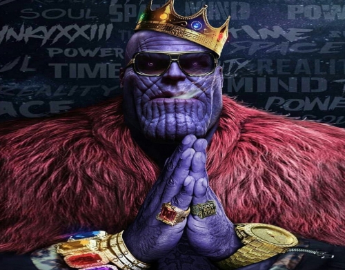 coque Thanos mashup Notorious BIG