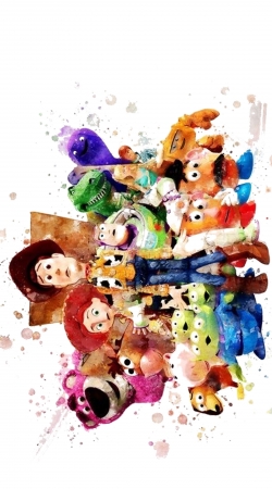 coque Toy Story Watercolor