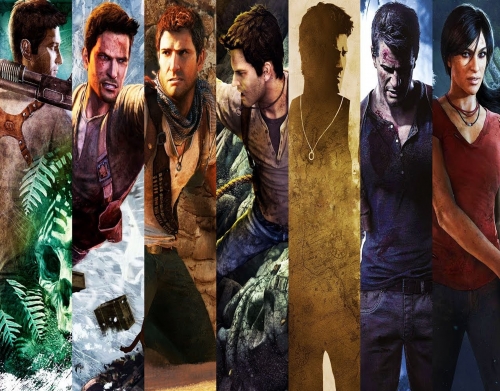 coque Uncharted Nathan Drake Watercolor Art