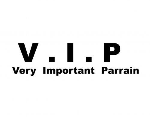 coque VIP Very important parrain