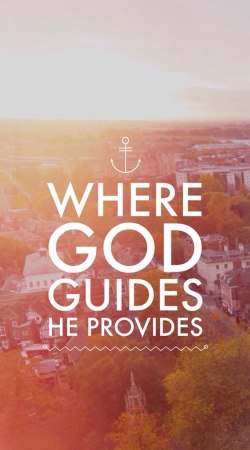 coque Where God guides he provides Bible