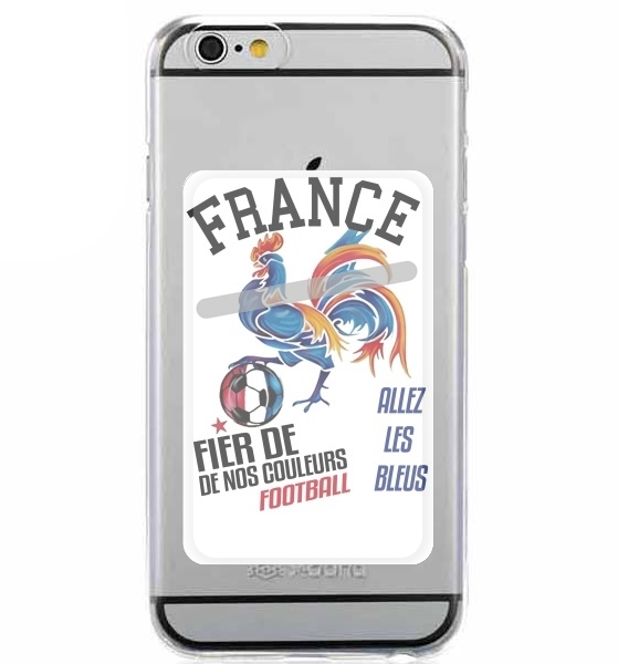 Slot France Football Coq Sportif Fier de nos couleurs Allez les bleus 