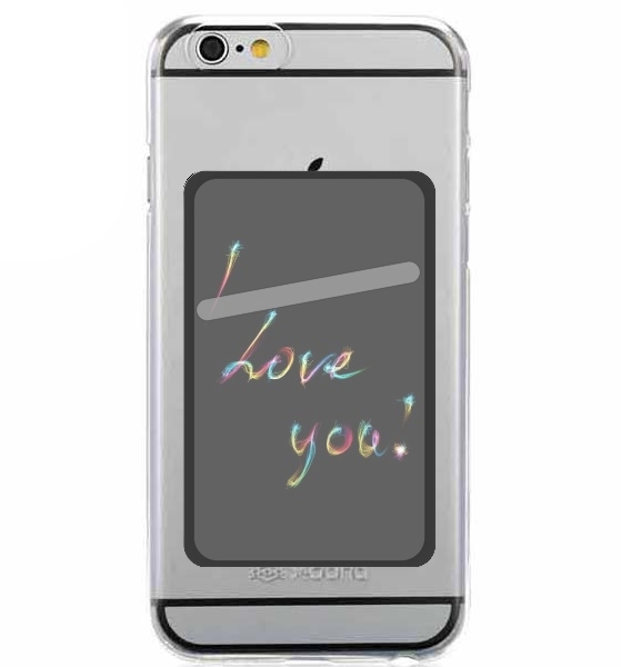 Slot I love you - Rainbow Text 