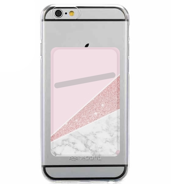 Slot Initiale Marble and Glitter Pink 