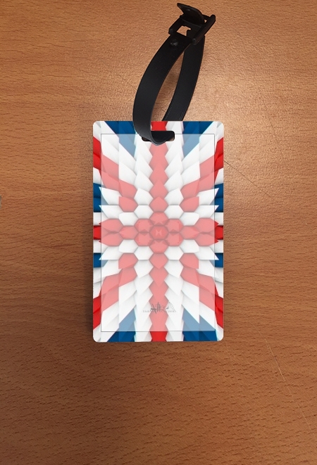 Portaindirizzo 3D Poly Union Jack London flag 