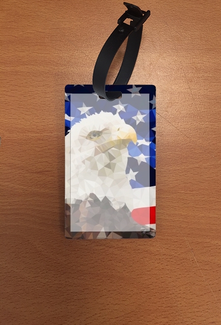 Portaindirizzo American Eagle and Flag 