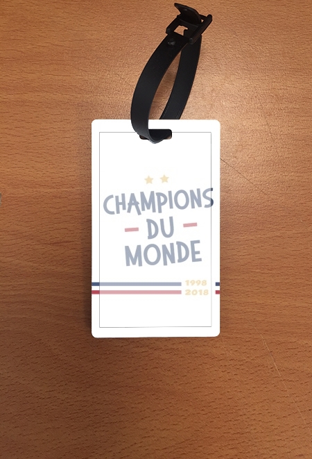 Portaindirizzo Champion du monde 2018 Supporter France 