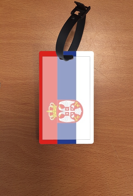 Portaindirizzo la bandiera della Serbia 