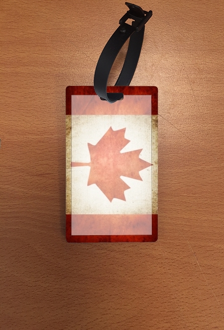 Portaindirizzo Canadian Flag Vintage 