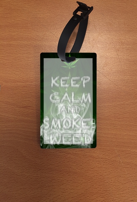 Portaindirizzo Keep Calm And Smoke Weed 
