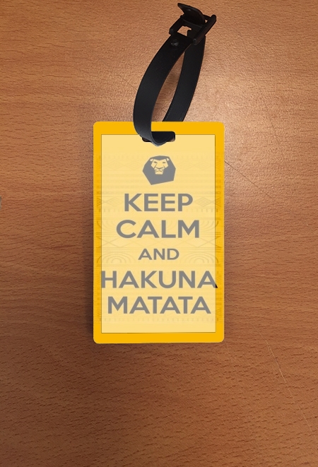 Portaindirizzo Keep Calm And Hakuna Matata 