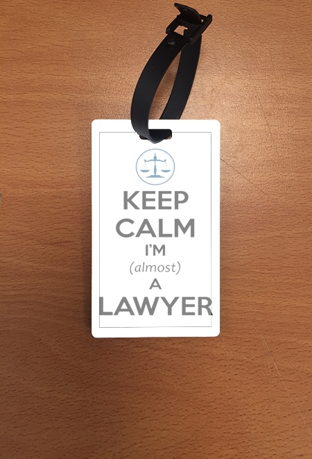 Portaindirizzo Keep calm i am almost a lawyer 
