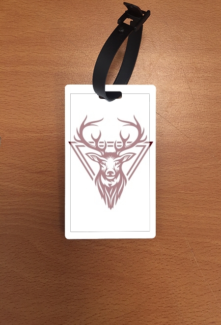 Portaindirizzo Vintage deer hunter logo 